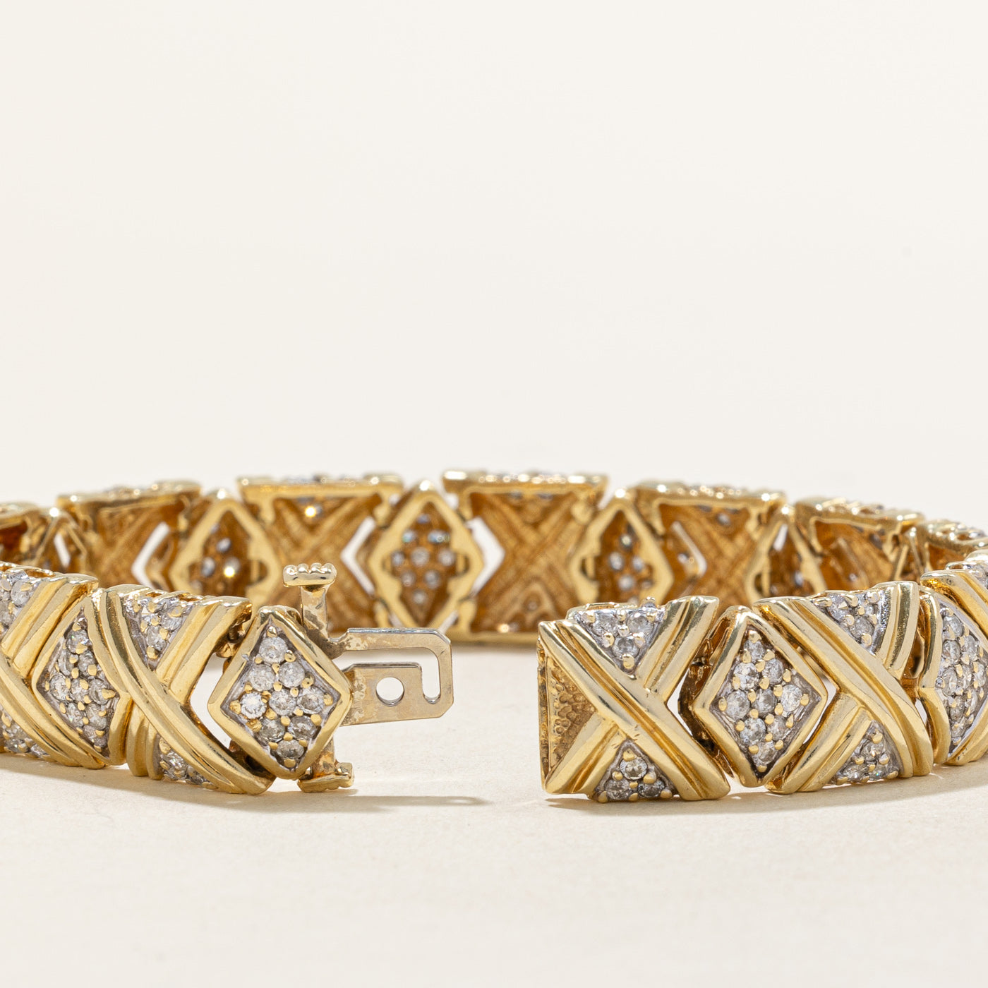 Bracelet en diamants | 4,71 ct | 7,5 po |