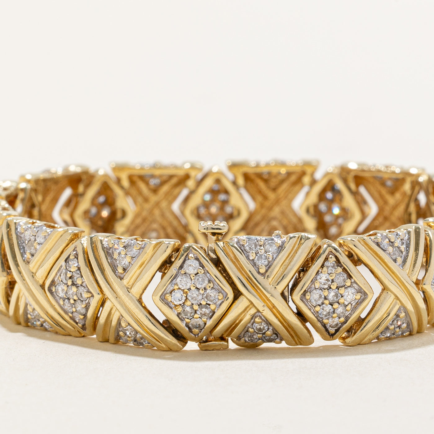 Bracelet en diamants | 4,71 ct | 7,5 po |