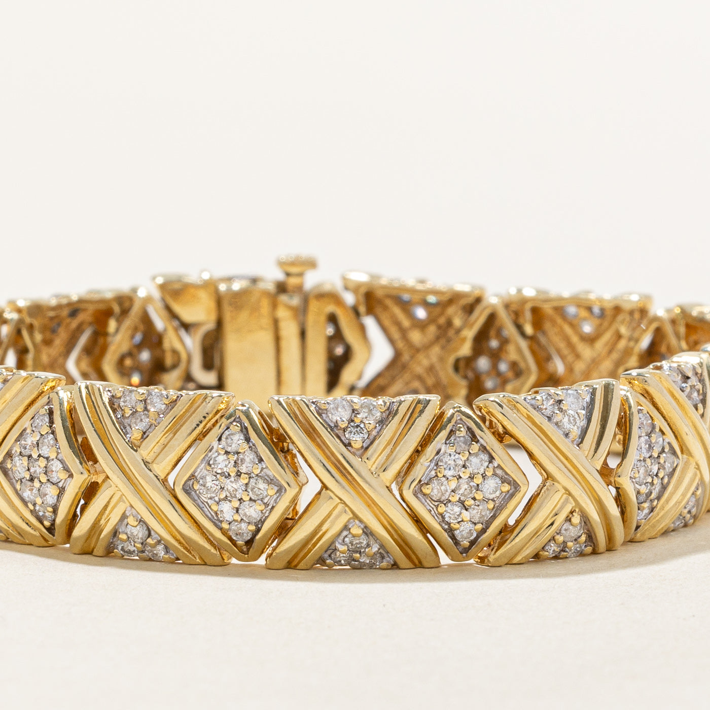 Bracelet en diamants | 4,71 ct | 7,5 po |