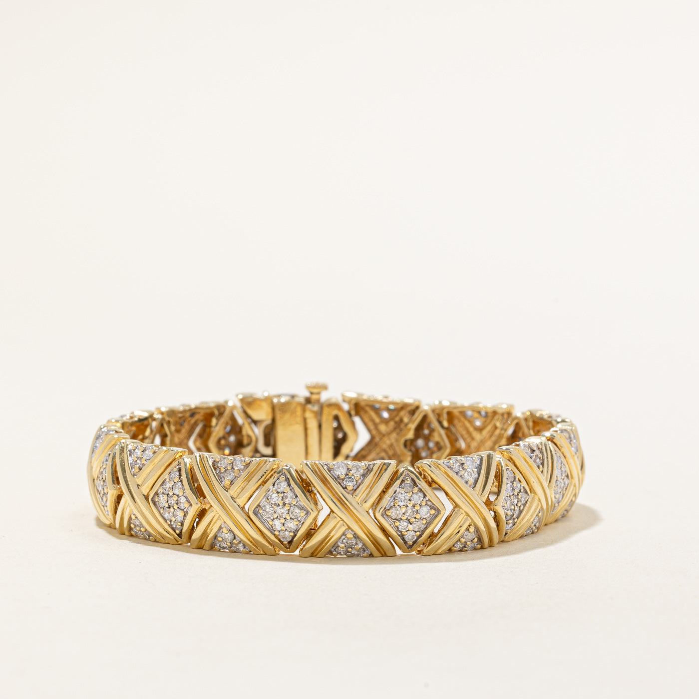 Bracelet en diamants | 4,71 ct | 7,5 po |
