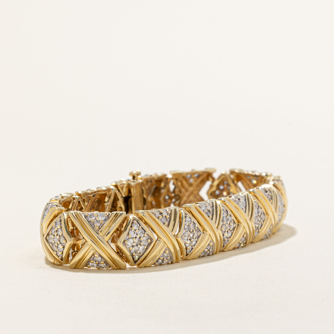 Bracelet en diamants | 4,71 ct | 7,5 po |