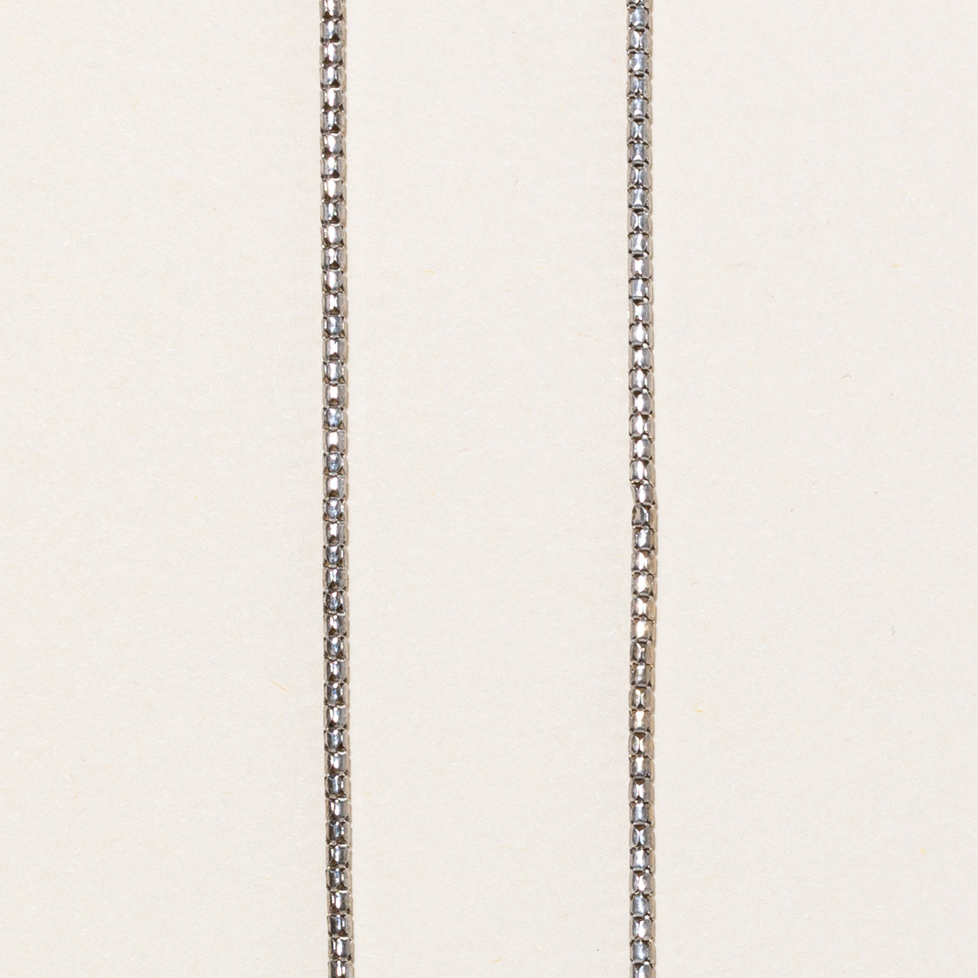 White Gold Diamond Cross Necklace | 1.04ctw | 18.5" |