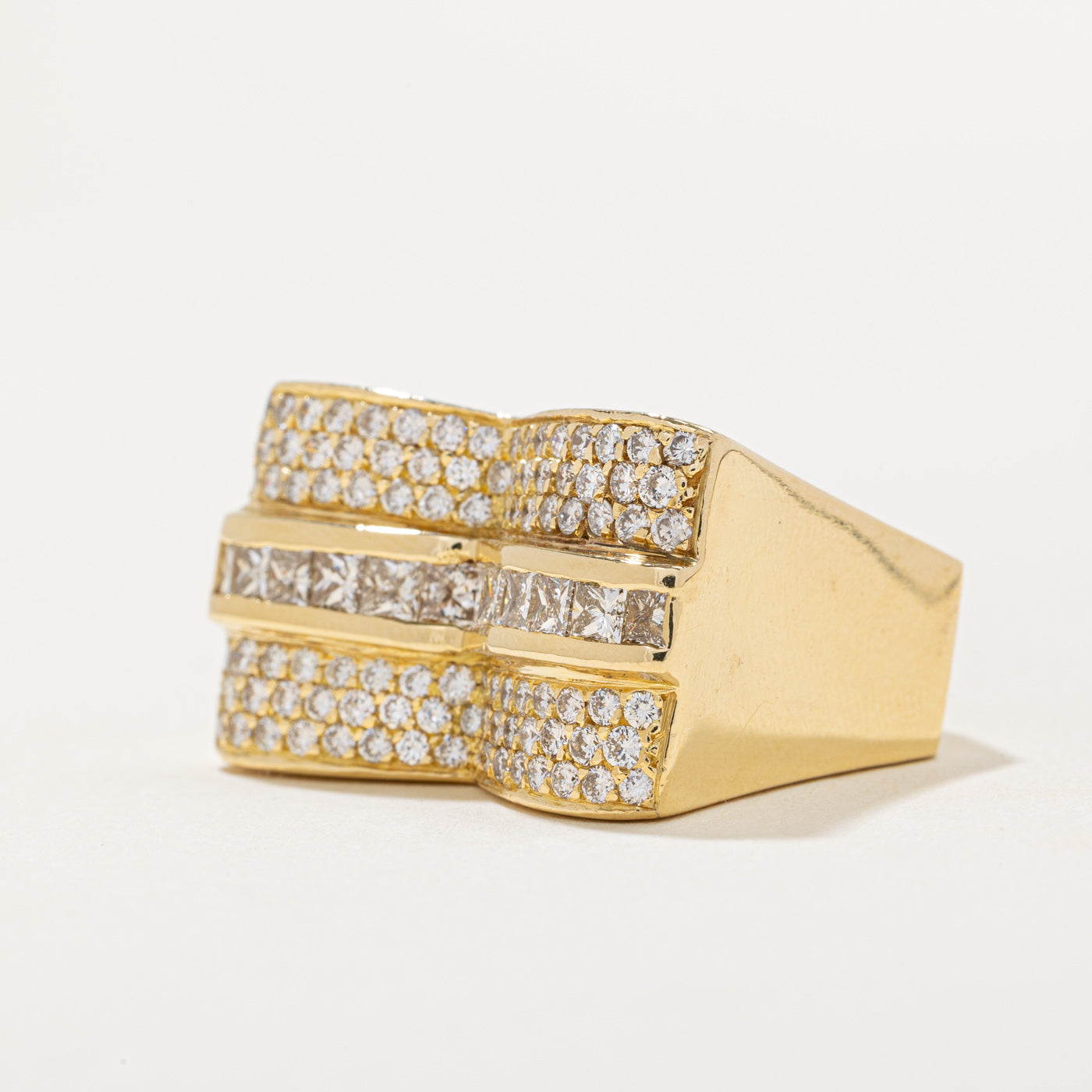 Diamond Cocktail Ring | 1.65ctw, 0.41ctw | SZ 7.5 |