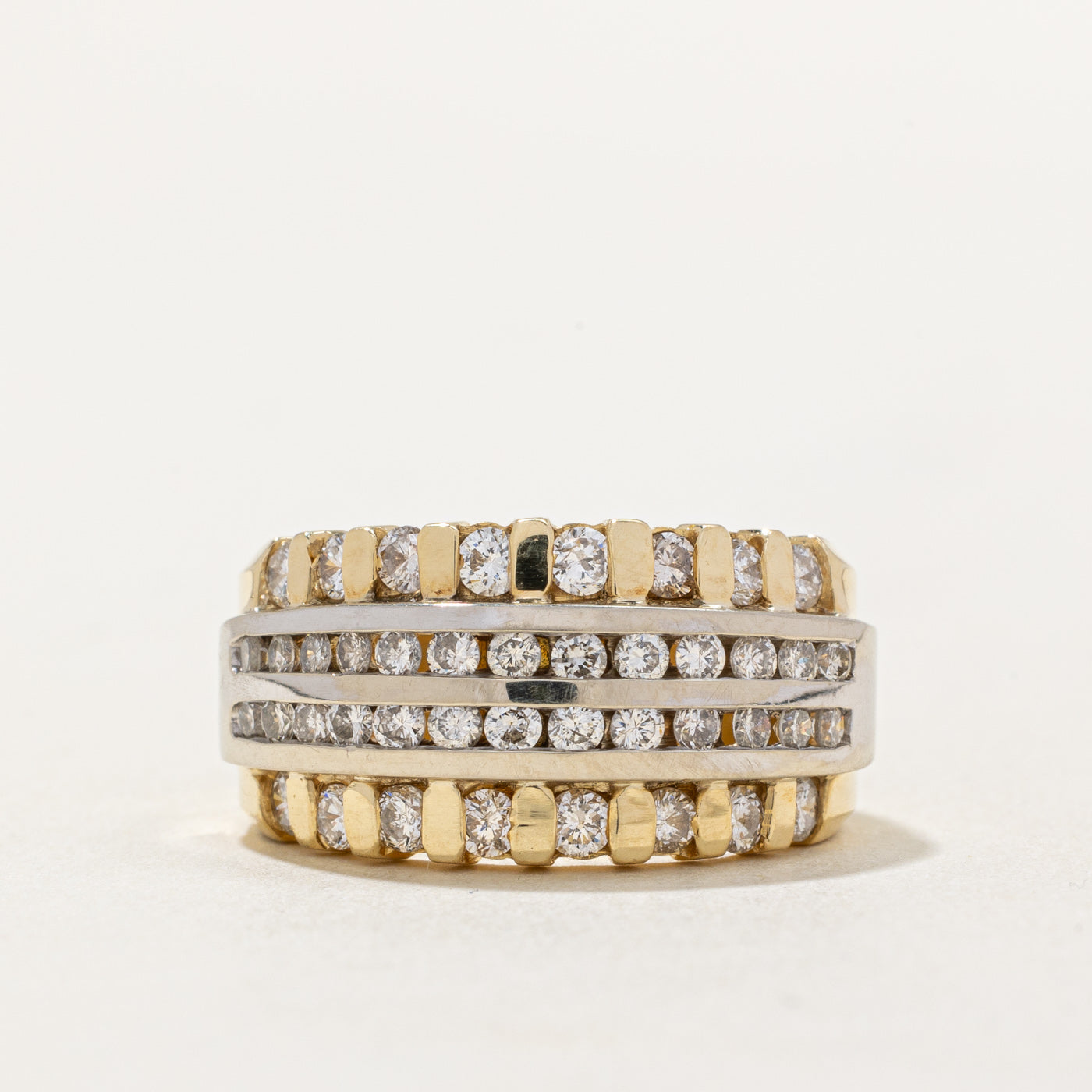 Diamond Ring | 1.37ctw, 1.22ctw | SZ 7.75 |