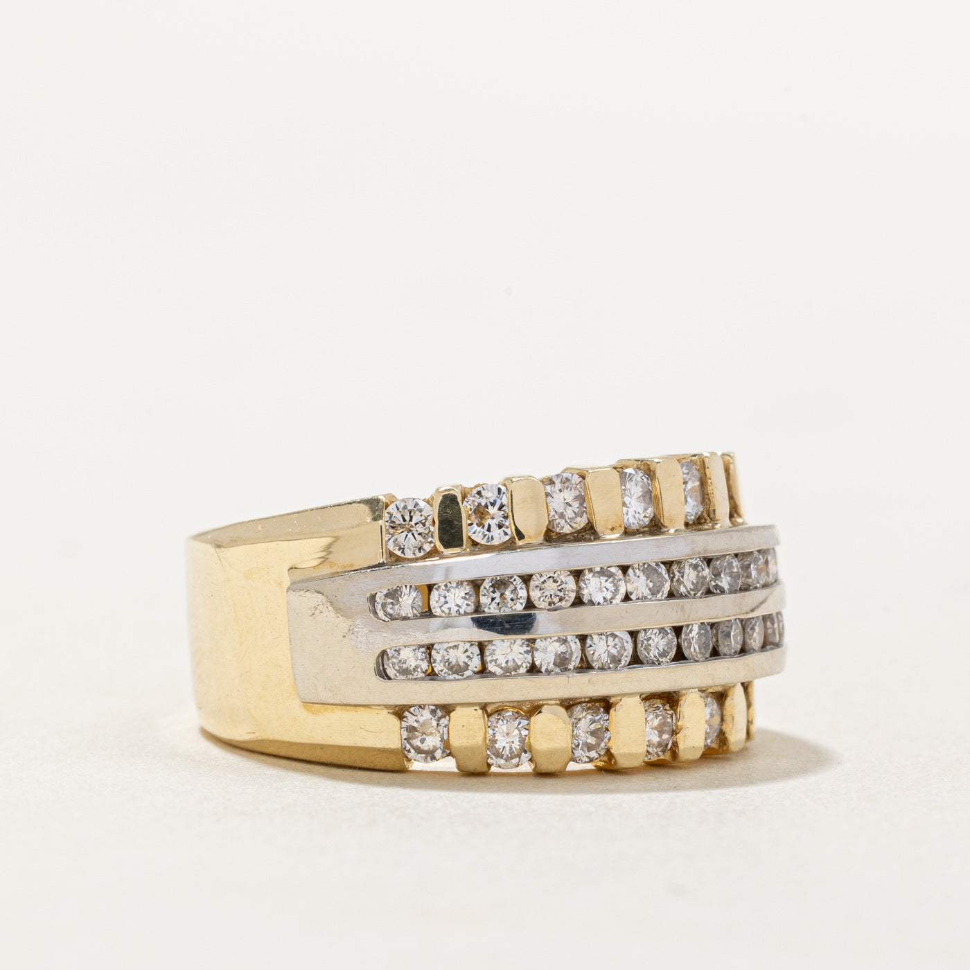 Diamond Ring | 1.37ctw, 1.22ctw | SZ 7.75 |
