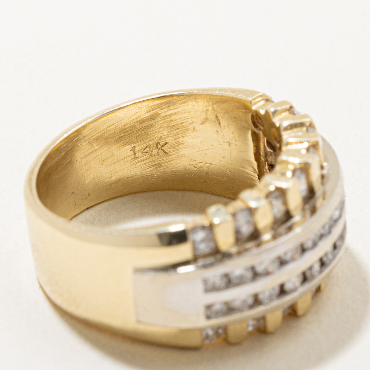 Diamond Ring | 1.37ctw, 1.22ctw | SZ 7.75 |
