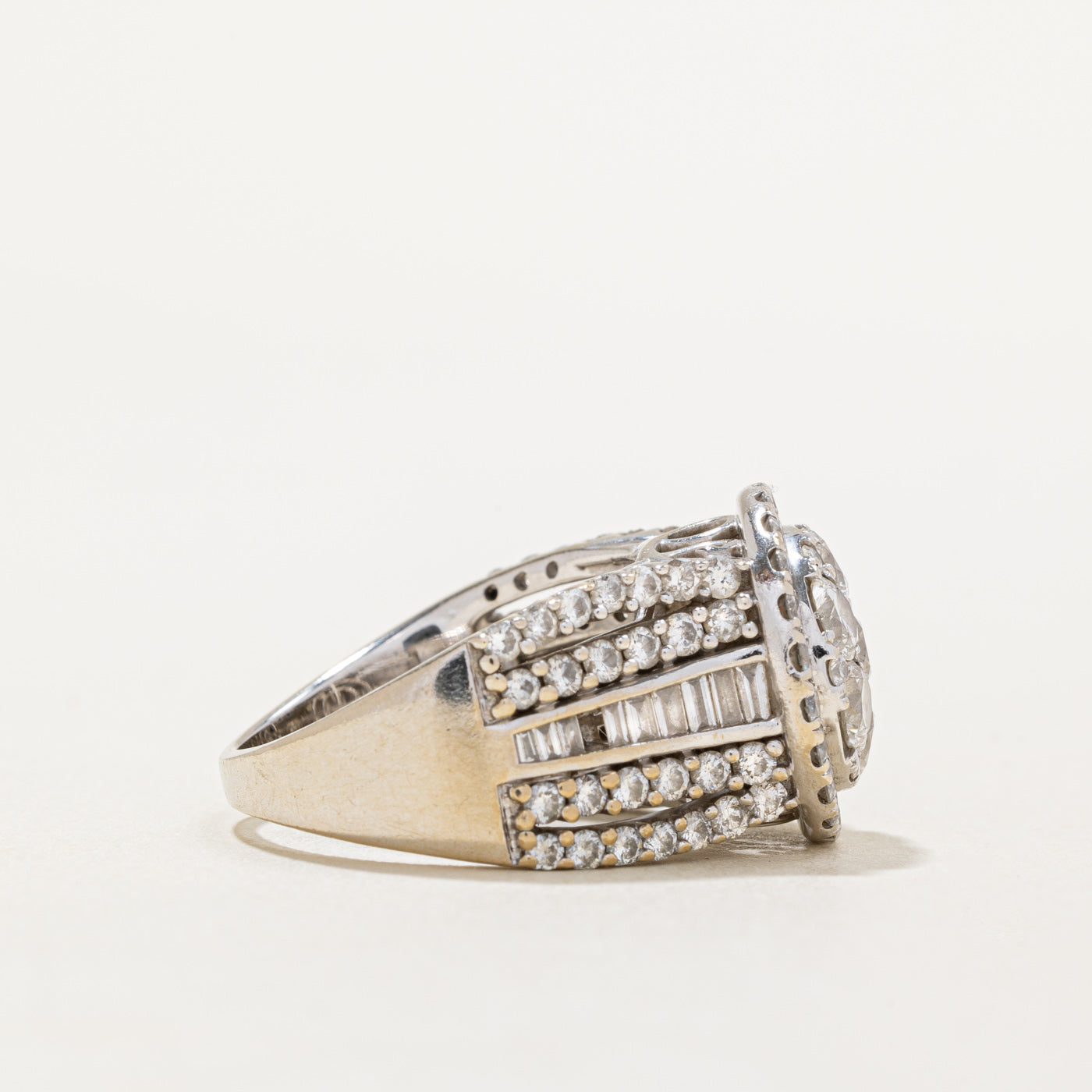 Diamond Cluster Ring | 4.02ctw | SZ 8.5 |
