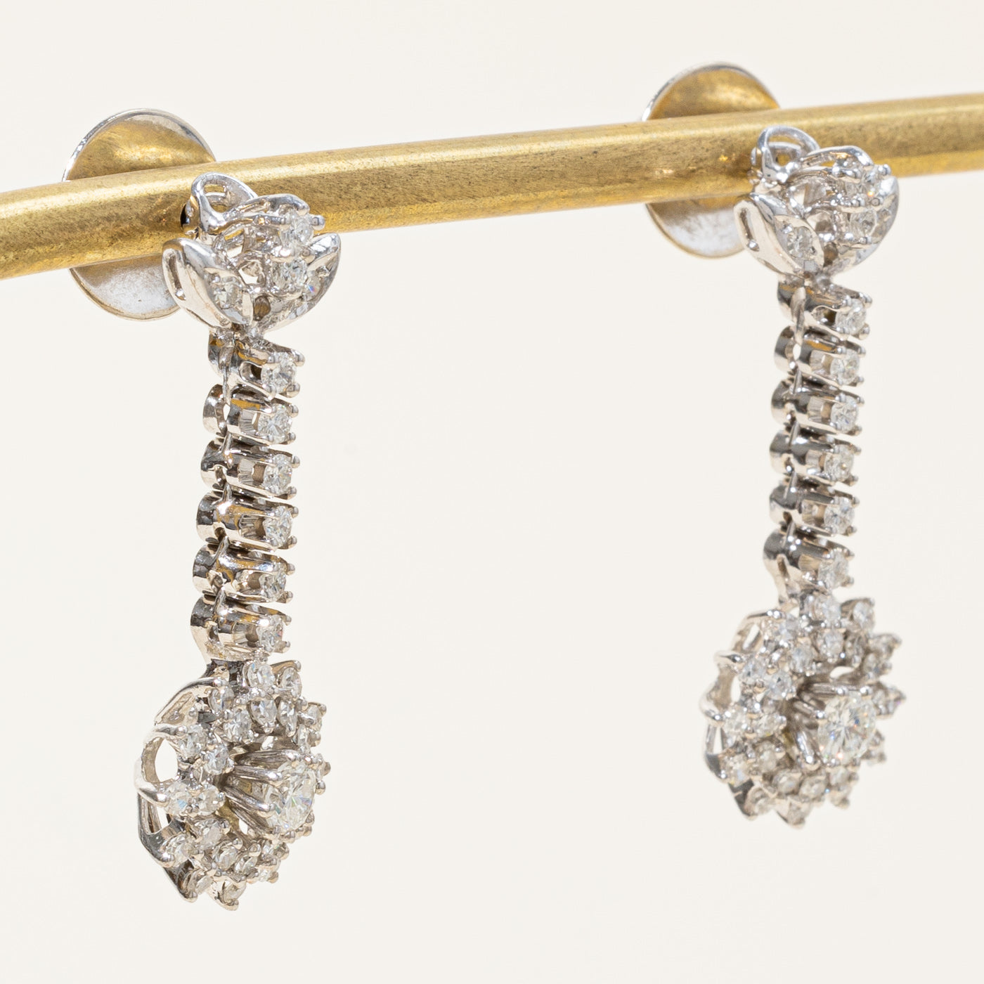 Diamond Drop Earrings | 1.62ctw |