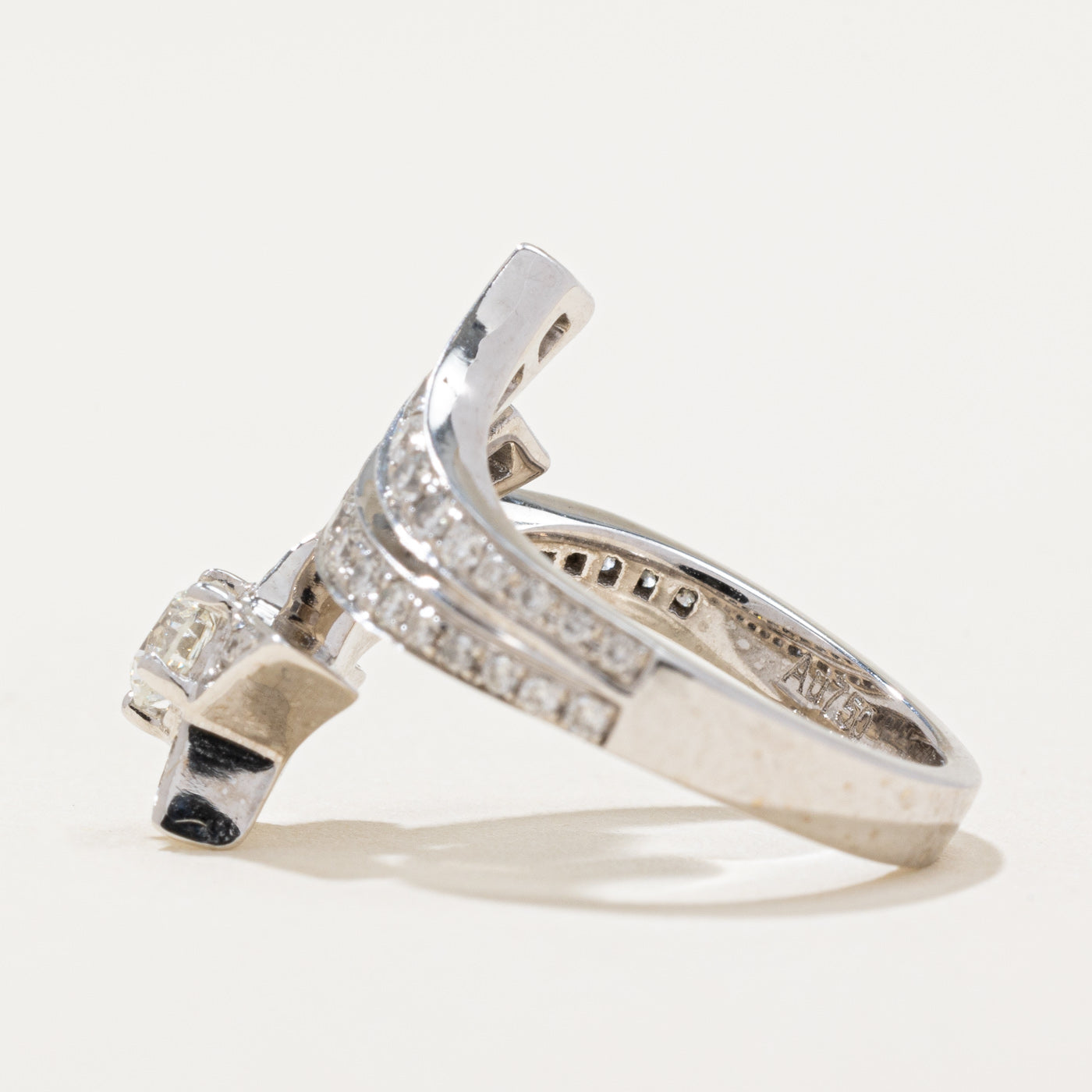 Diamond Shooting Star Ring | 0.62ctw | SZ 3.5 |