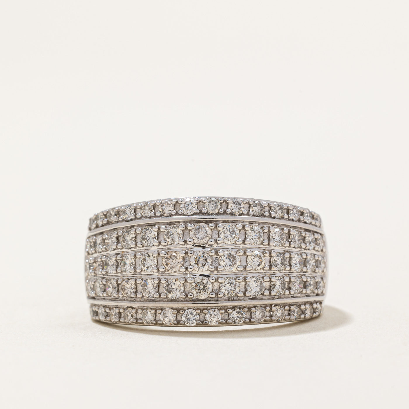 Michael Hill' Pave Set Diamond Ring | 1.00ctw | SZ 7.25 |