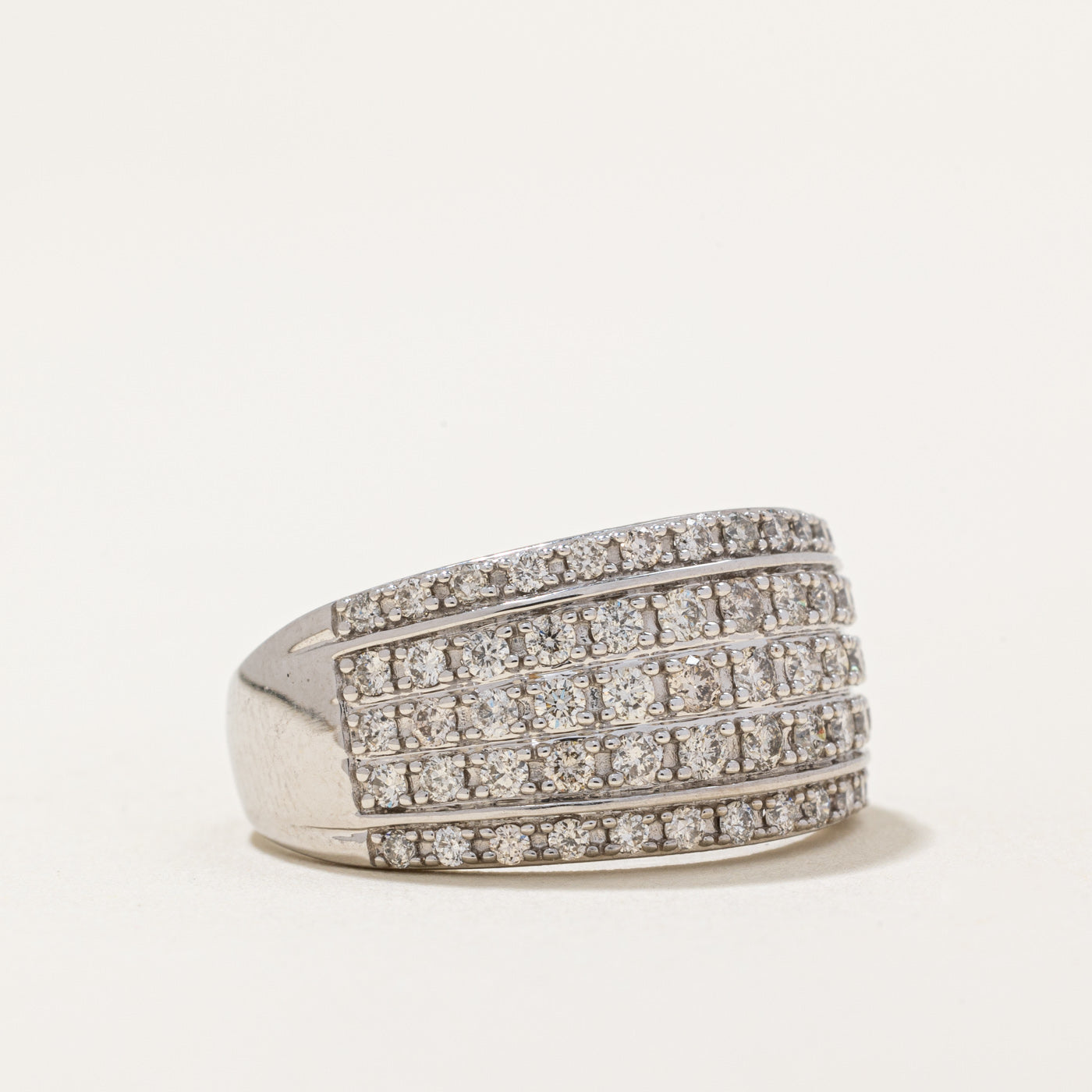 Michael Hill' Pave Set Diamond Ring | 1.00ctw | SZ 7.25 |