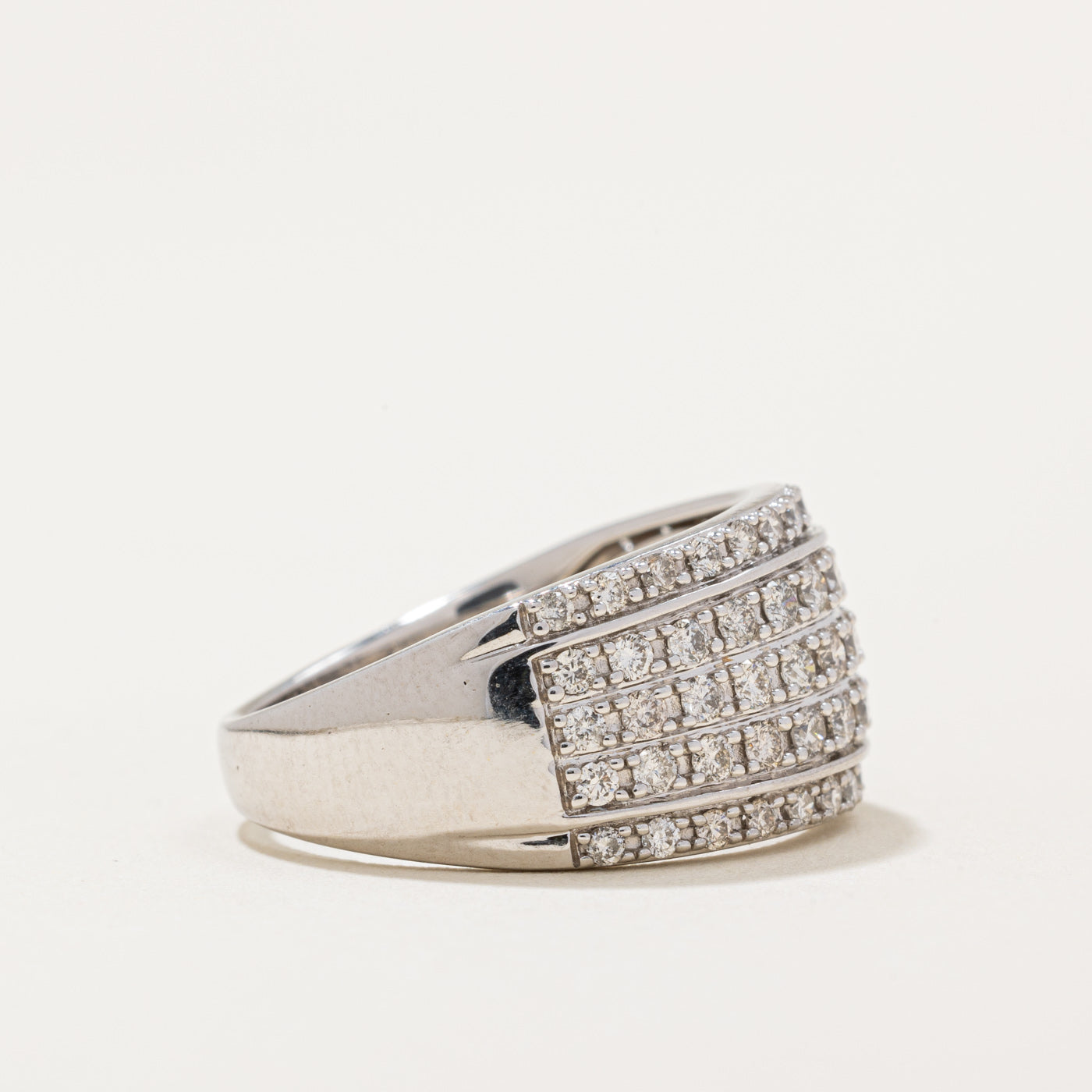 Michael Hill' Pave Set Diamond Ring | 1.00ctw | SZ 7.25 |
