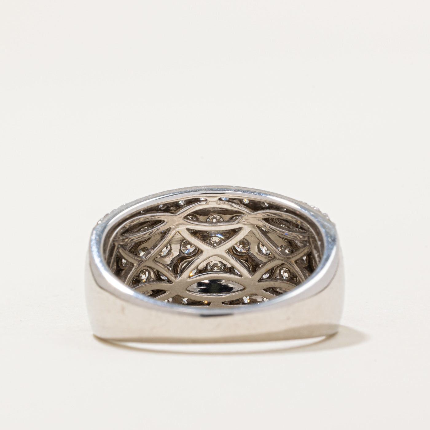 Michael Hill' Pave Set Diamond Ring | 1.00ctw | SZ 7.25 |