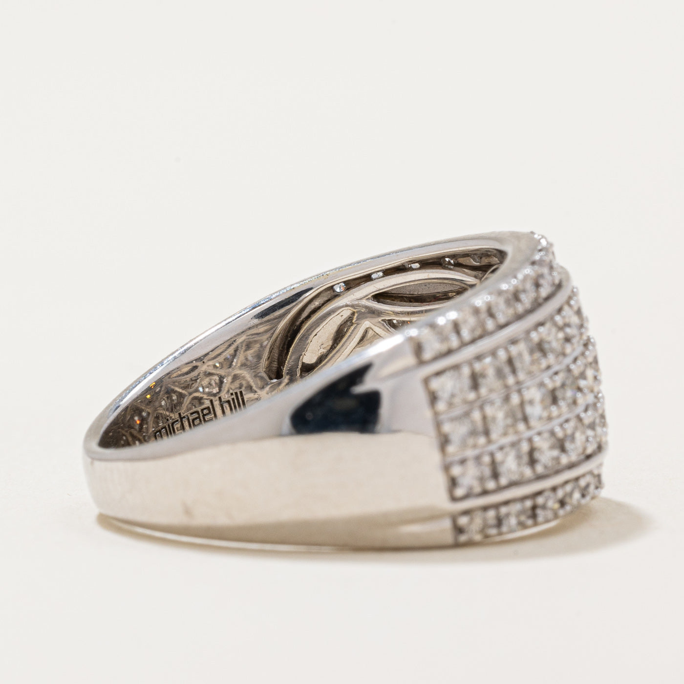 Michael Hill' Pave Set Diamond Ring | 1.00ctw | SZ 7.25 |