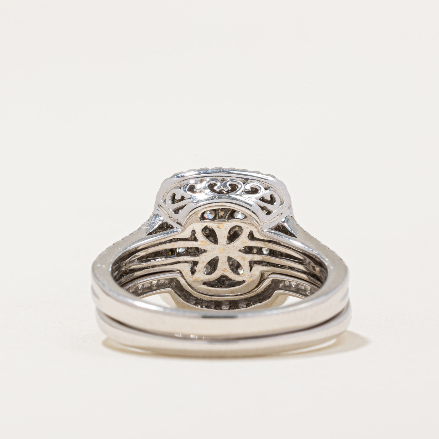 Diamond Wedding Ring Set | 1.25ctw | SZ 6.25 |
