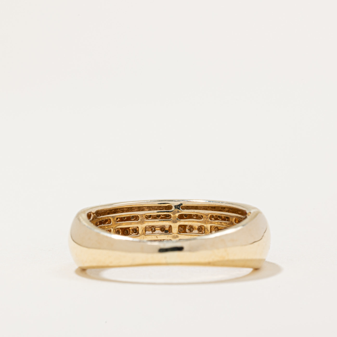 Bague sertie de diamants pavés | 1,07 ct | Taille 8,75 |
