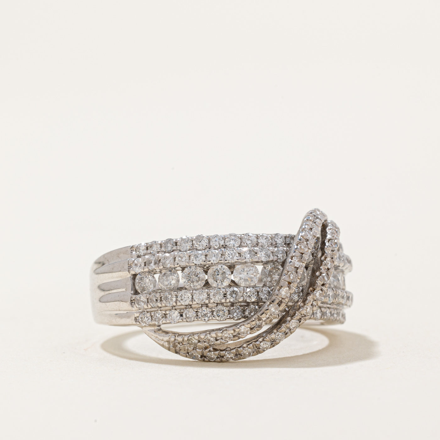 Diamond Cocktail Ring | 0.66ctw | SZ 7 |