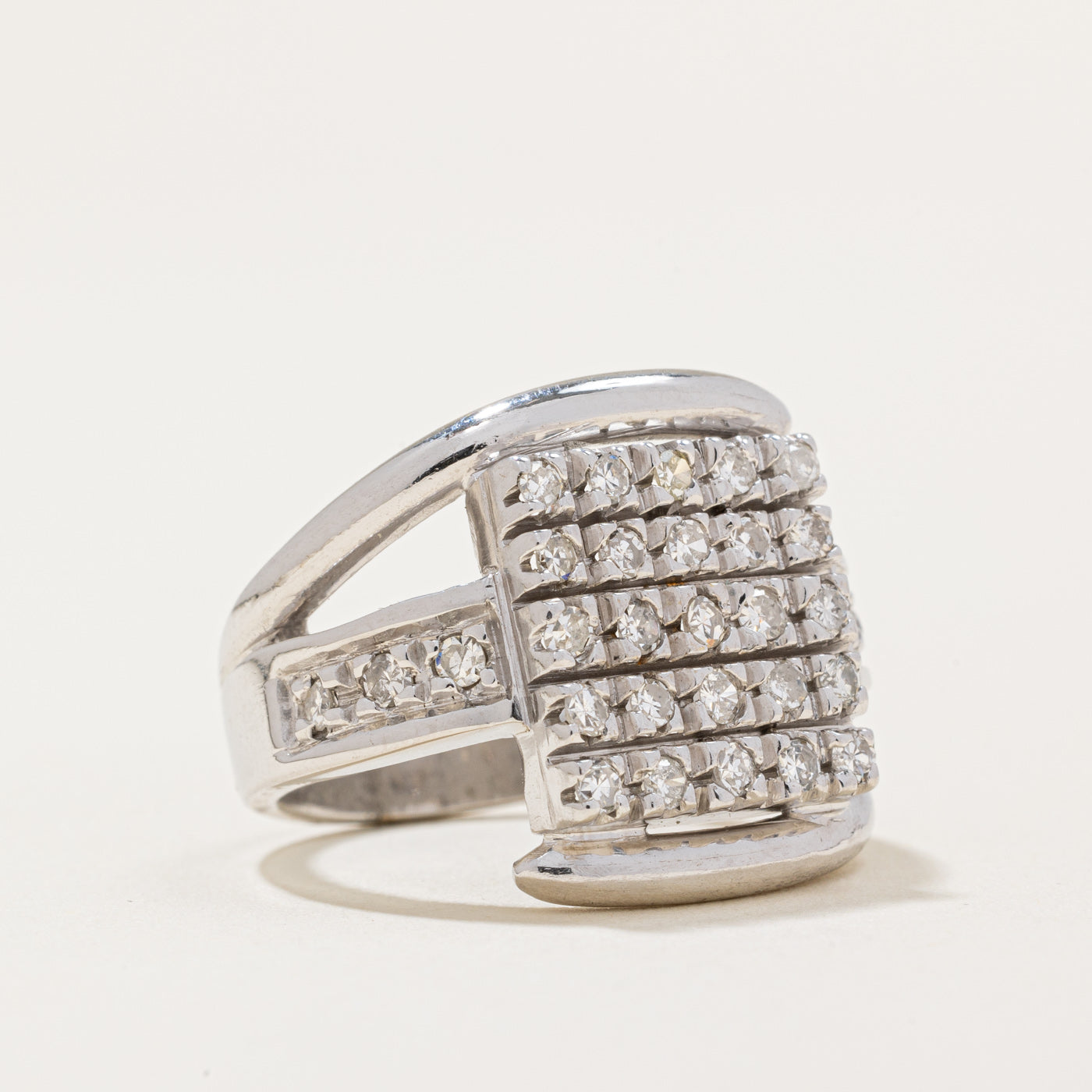 Diamond Cocktail Ring | 0.62ctw | SZ 6 |