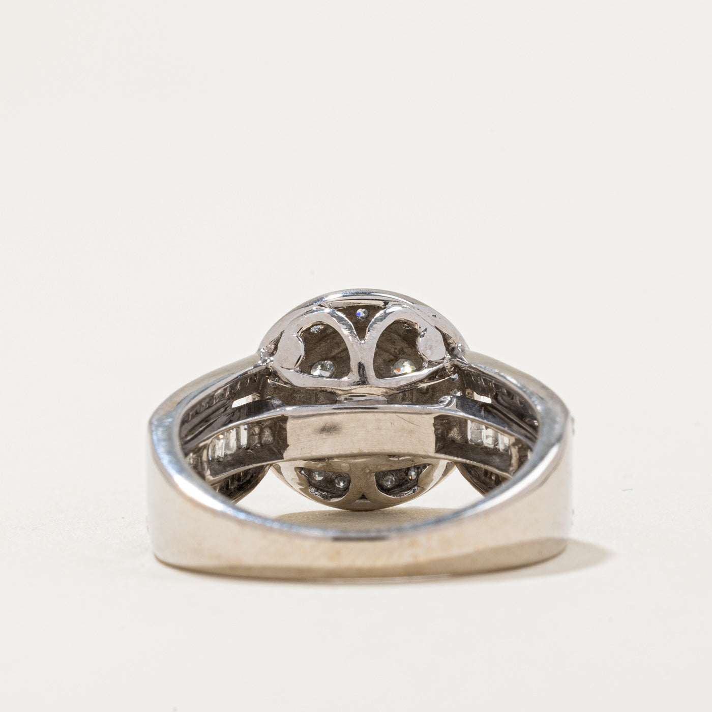 Diamond Cocktail Ring | 1.05ctw | SZ 6.5 |