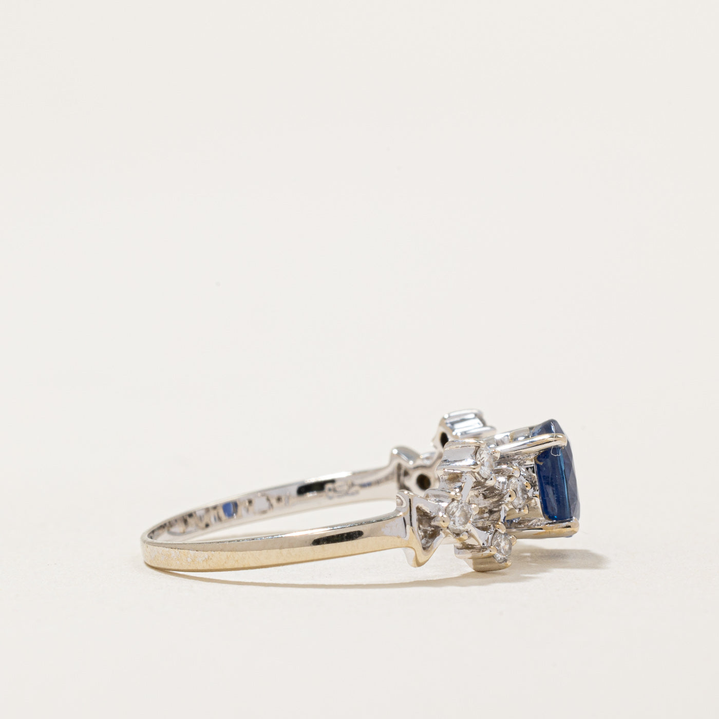 Sapphire & Diamond Cocktail Ring | 0.94ct, 0.16ctw | SZ 6.25 |