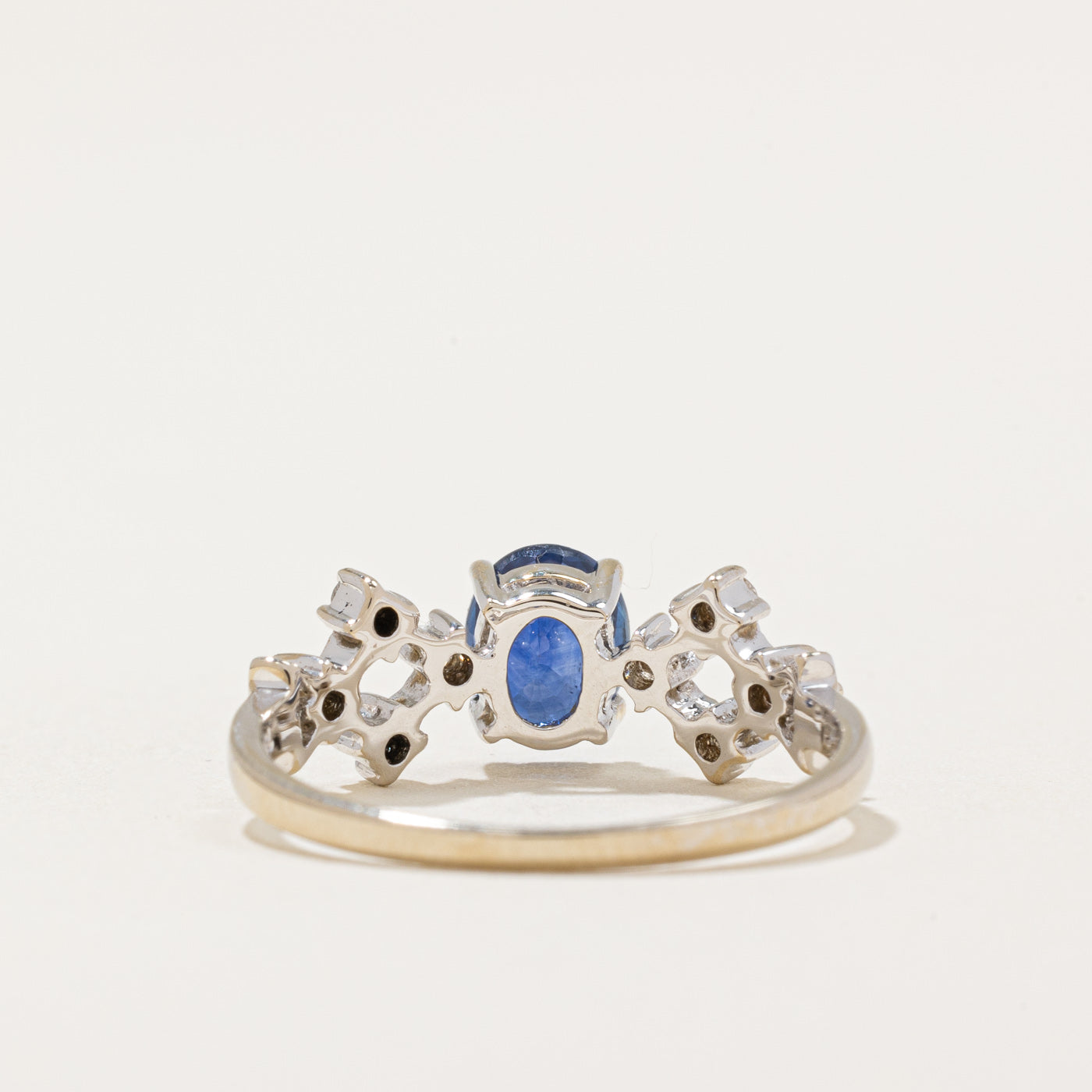 Sapphire & Diamond Cocktail Ring | 0.94ct, 0.16ctw | SZ 6.25 |