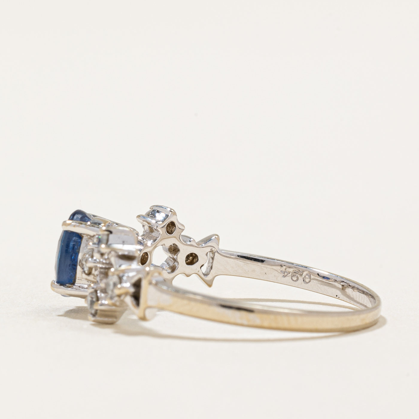 Sapphire & Diamond Cocktail Ring | 0.94ct, 0.16ctw | SZ 6.25 |