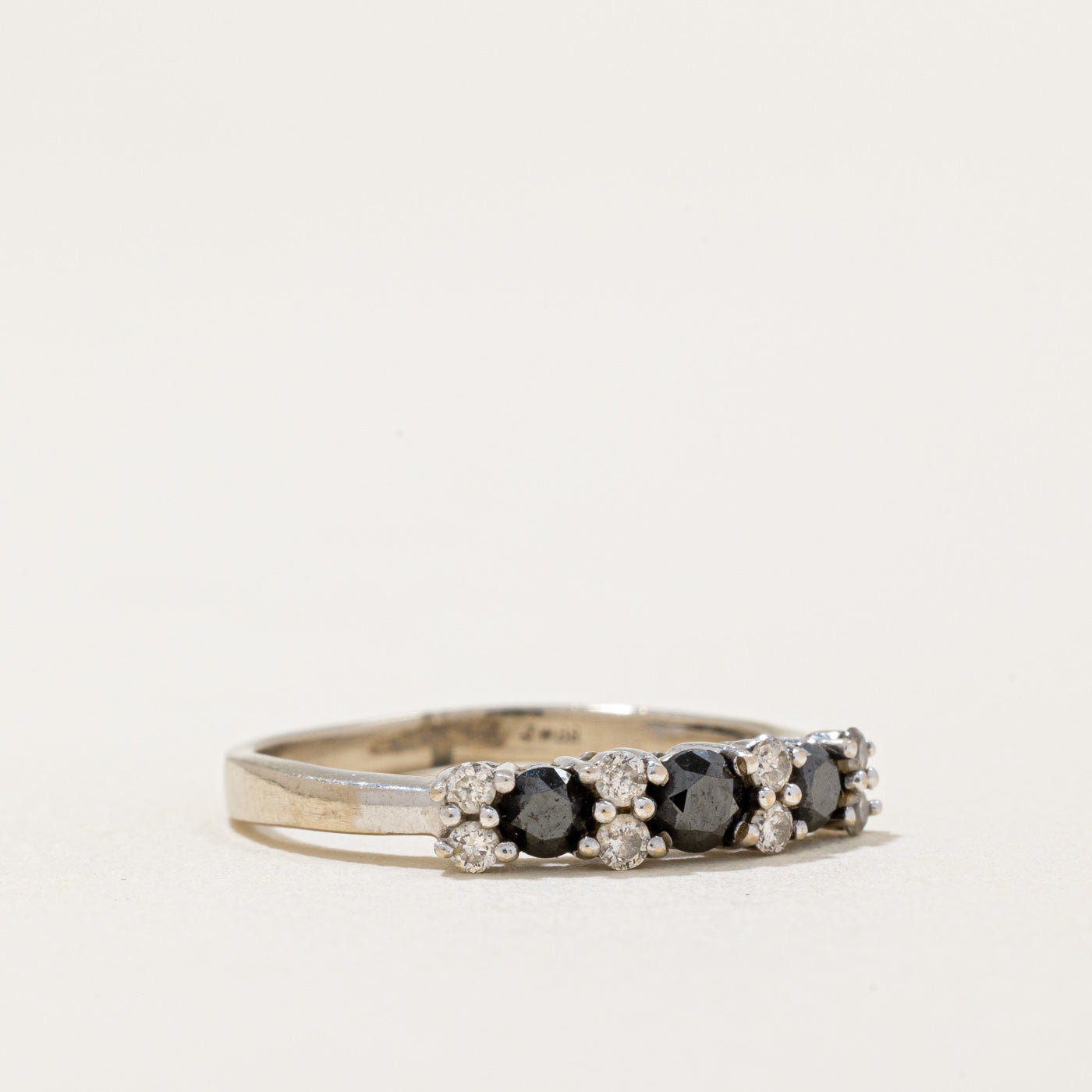 Black & White Diamond Ring | 0.30ctw, 0.15ctw | SZ 6 |