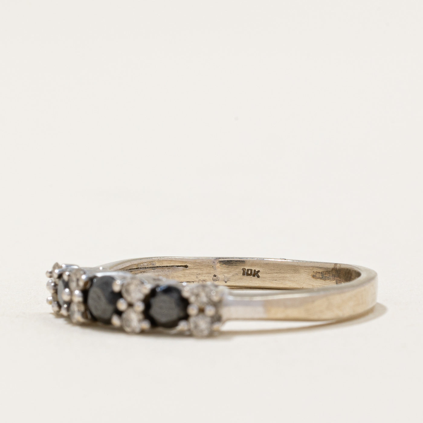 Black & White Diamond Ring | 0.30ctw, 0.15ctw | SZ 6 |