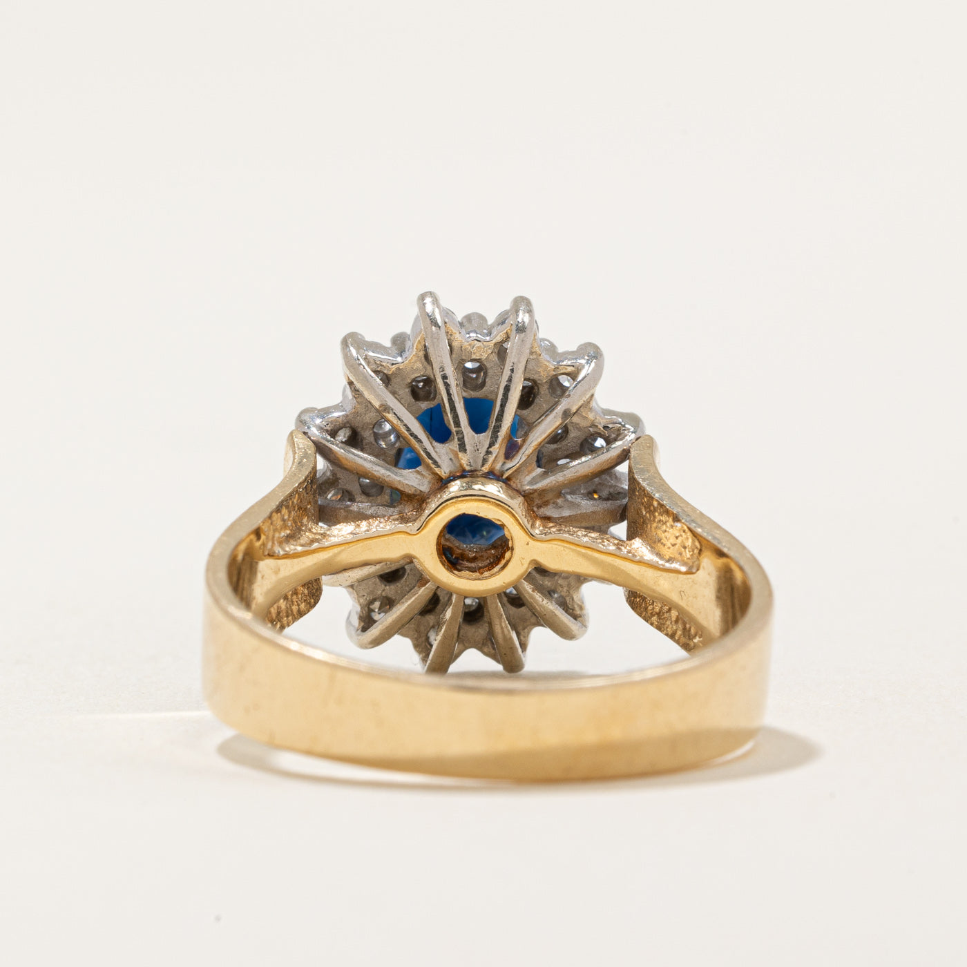 Sapphire & Diamond Halo Ring | 2.01ct, 0.52ctw | SZ 6.75 |