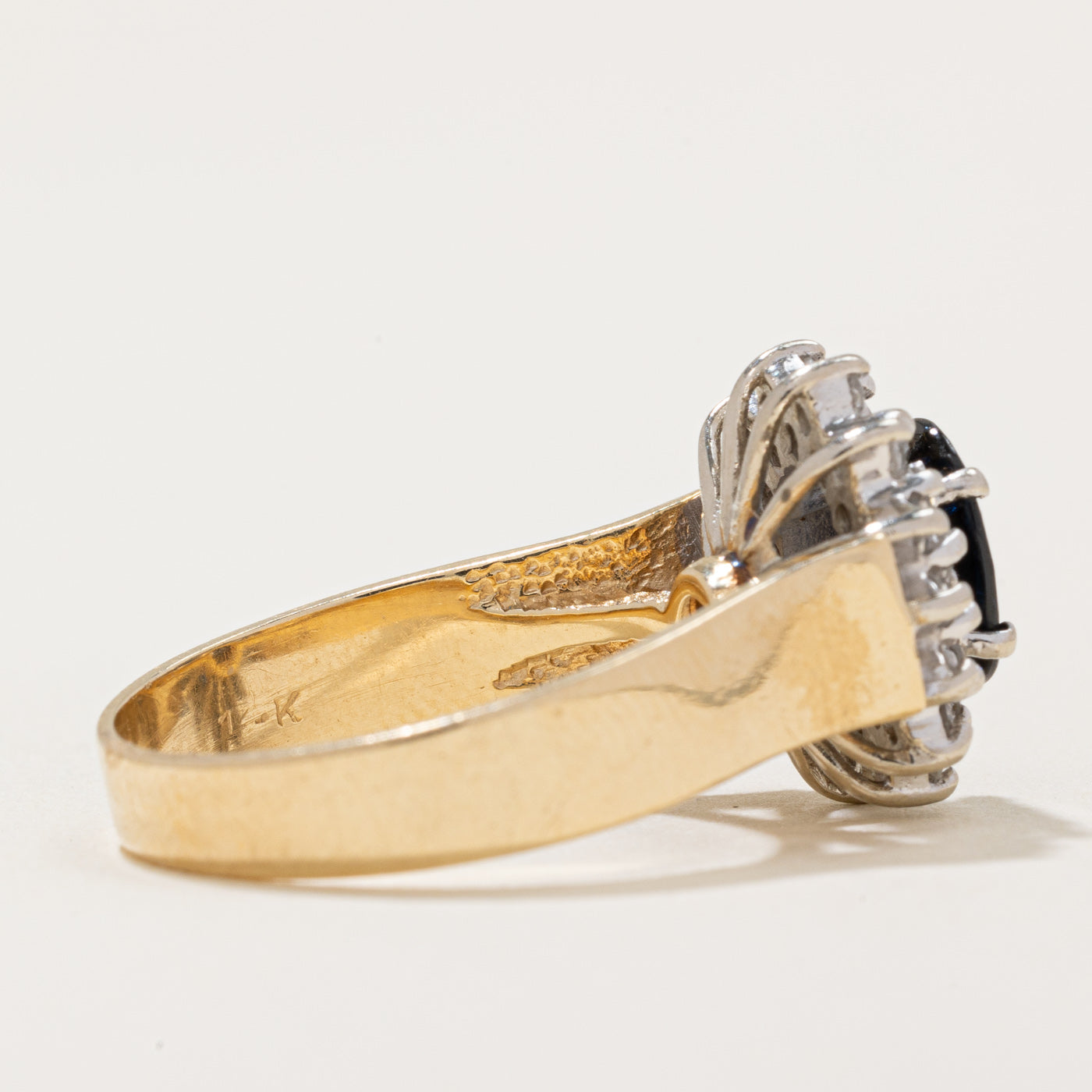 Sapphire & Diamond Halo Ring | 2.01ct, 0.52ctw | SZ 6.75 |