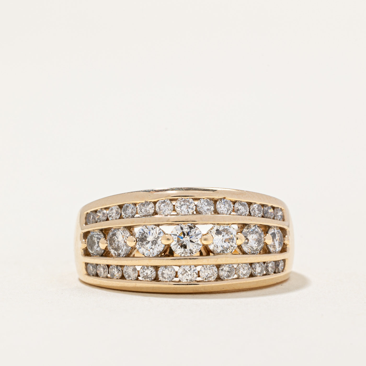 Bague cocktail en diamants | 1,00 ct | Taille 6 |