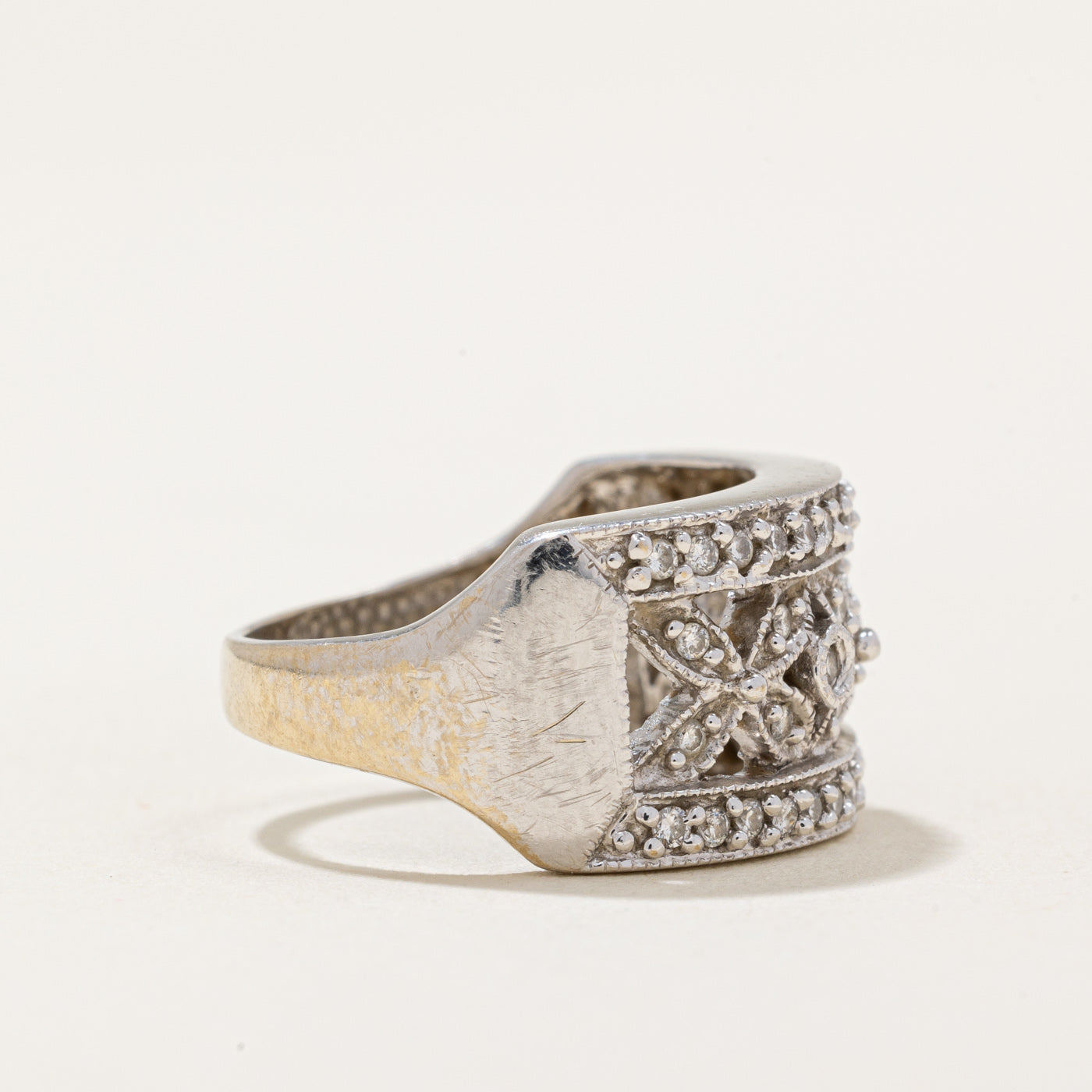 Diamond Cocktail Ring | 0.40ctw | SZ 5.25 |