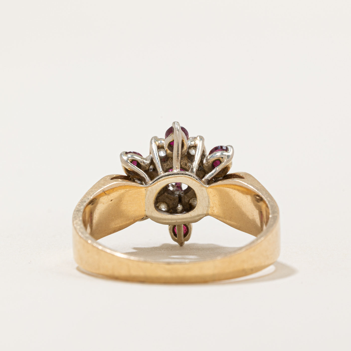 Ruby & Diamond Cocktail Ring | 0.68ctw, 0.24ctw | SZ 8 |