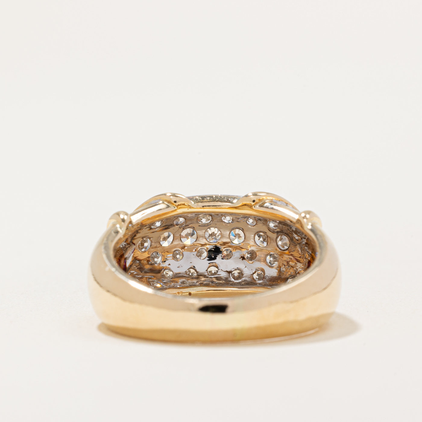 Pave Set Diamond Ring | 1.00ctw | SZ 6 |