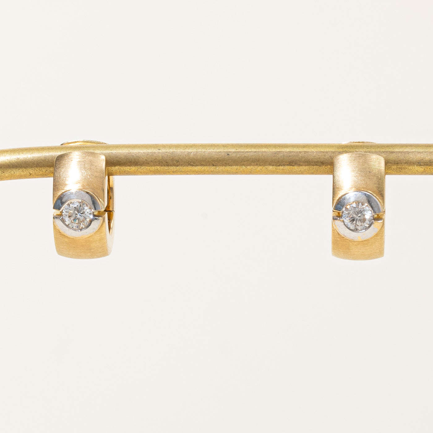 Diamond Huggie Earrings | 0.38ctw |