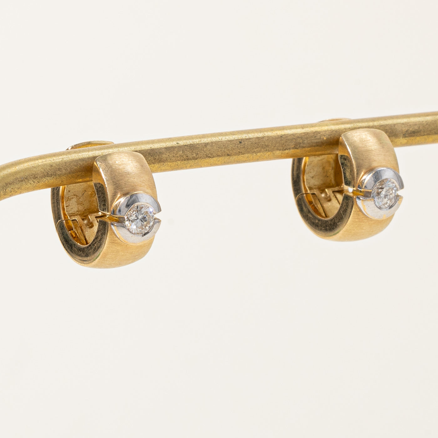 Diamond Huggie Earrings | 0.38ctw |
