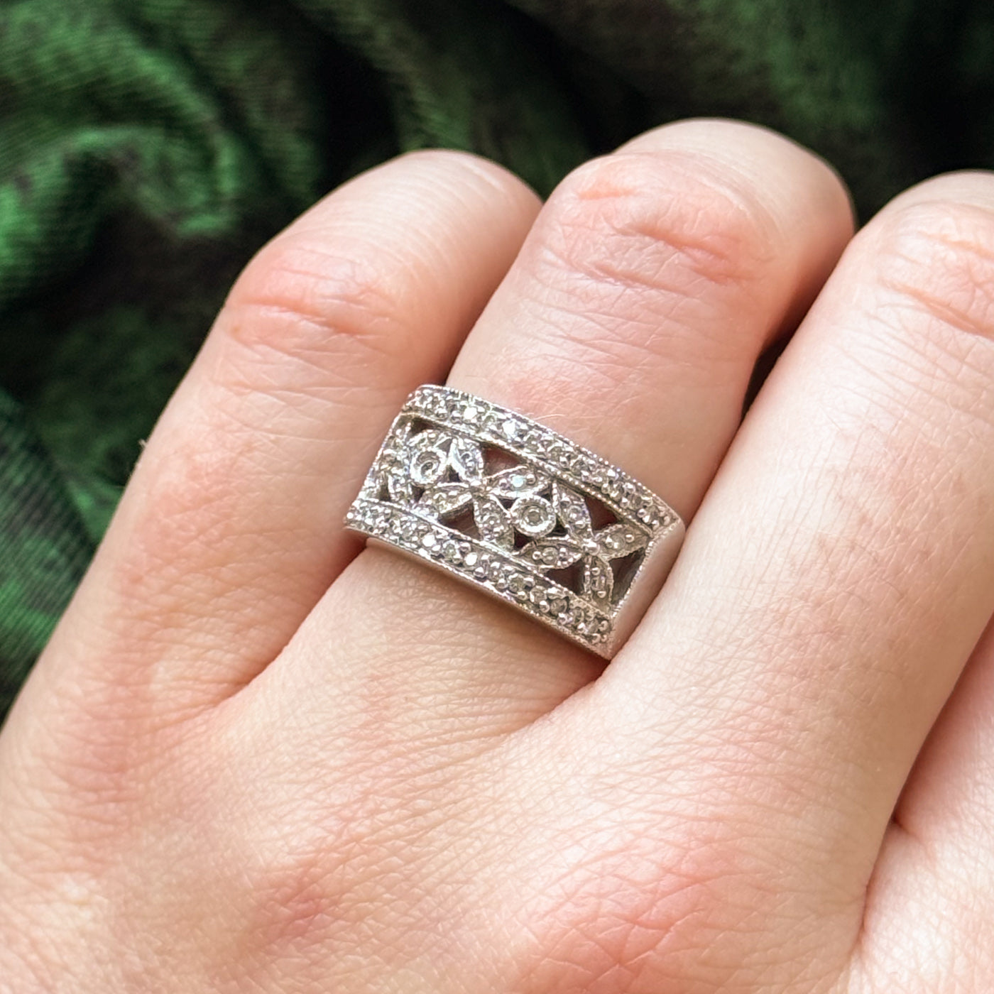 Diamond Cocktail Ring | 0.40ctw | SZ 5.25 |