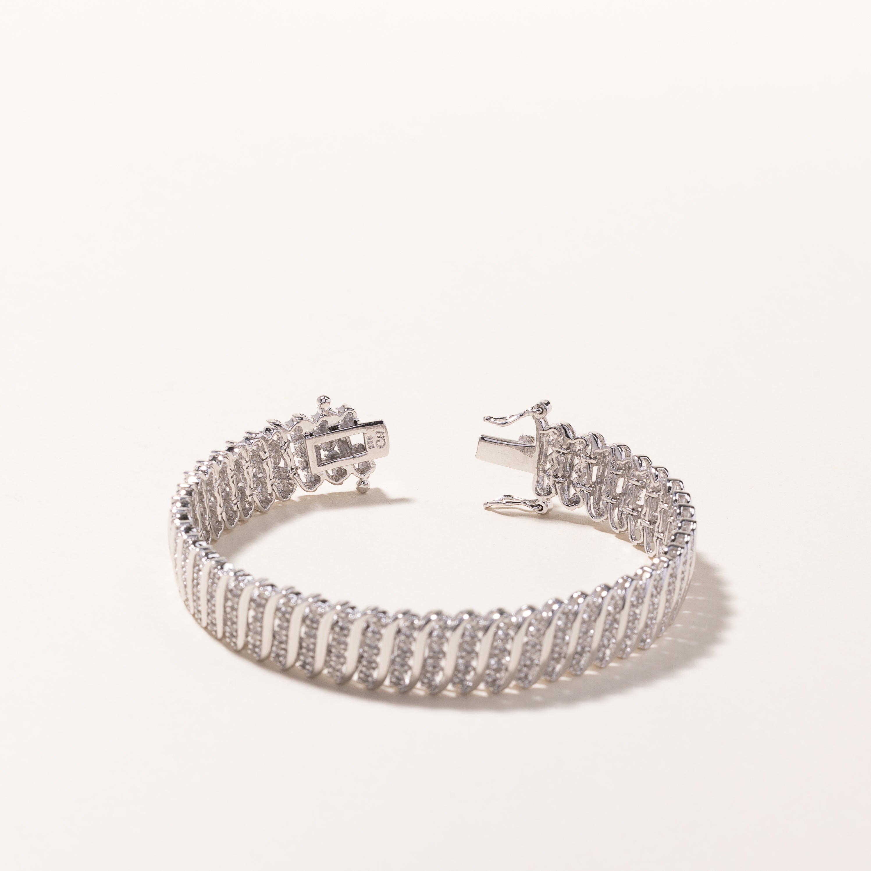 Silver Tennis Bracelet | 1.41ctw | 7" |
