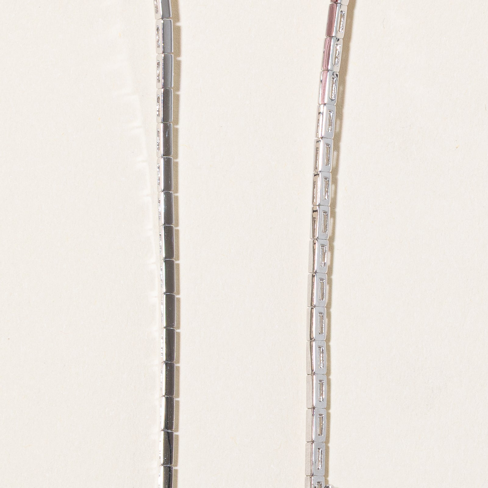 18K Diamond Diamond Encrusted Drop Necklace | 5.93ctw | 17"