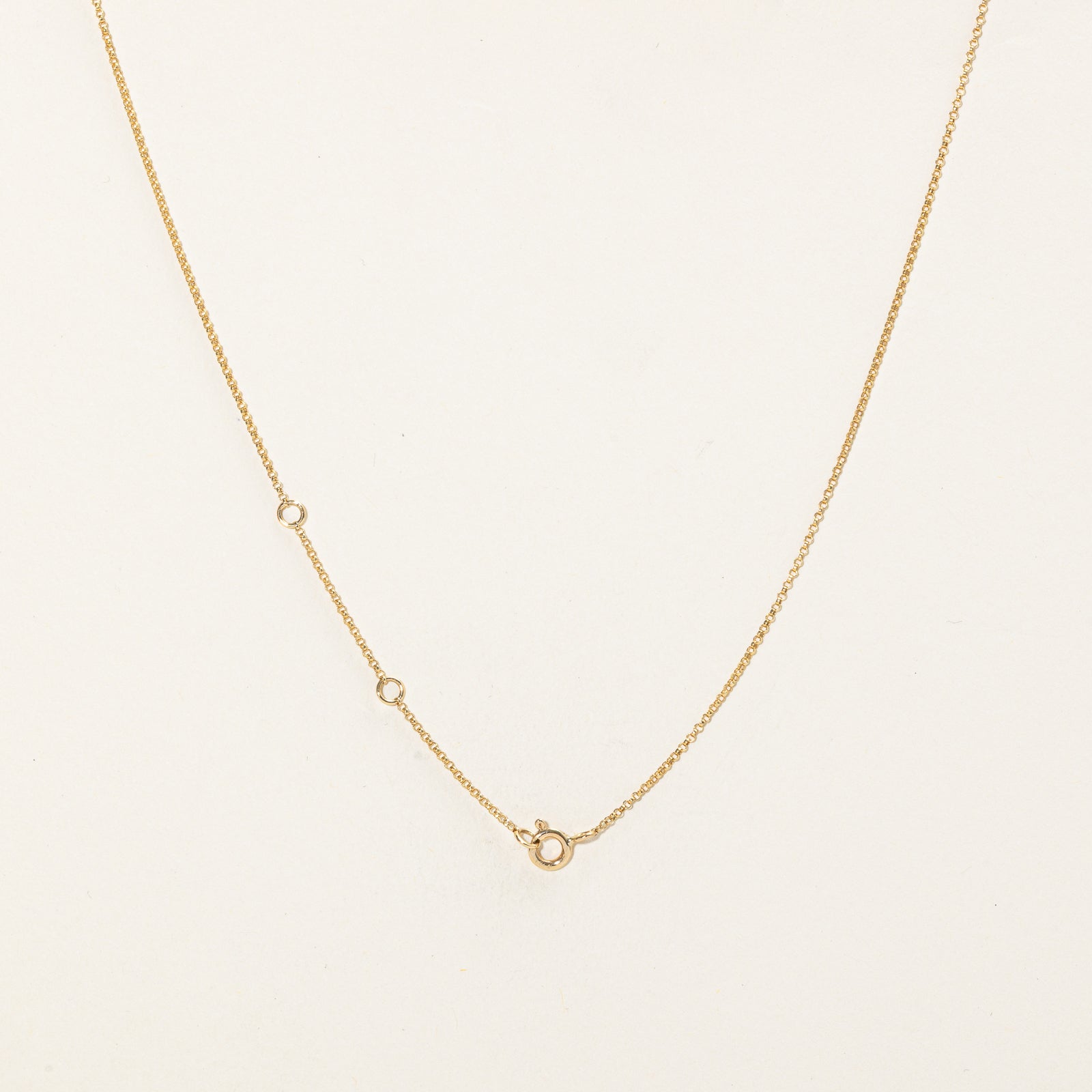 18K Diamond Flower Fixed Pendant Necklace | 0.12ctw | 18"