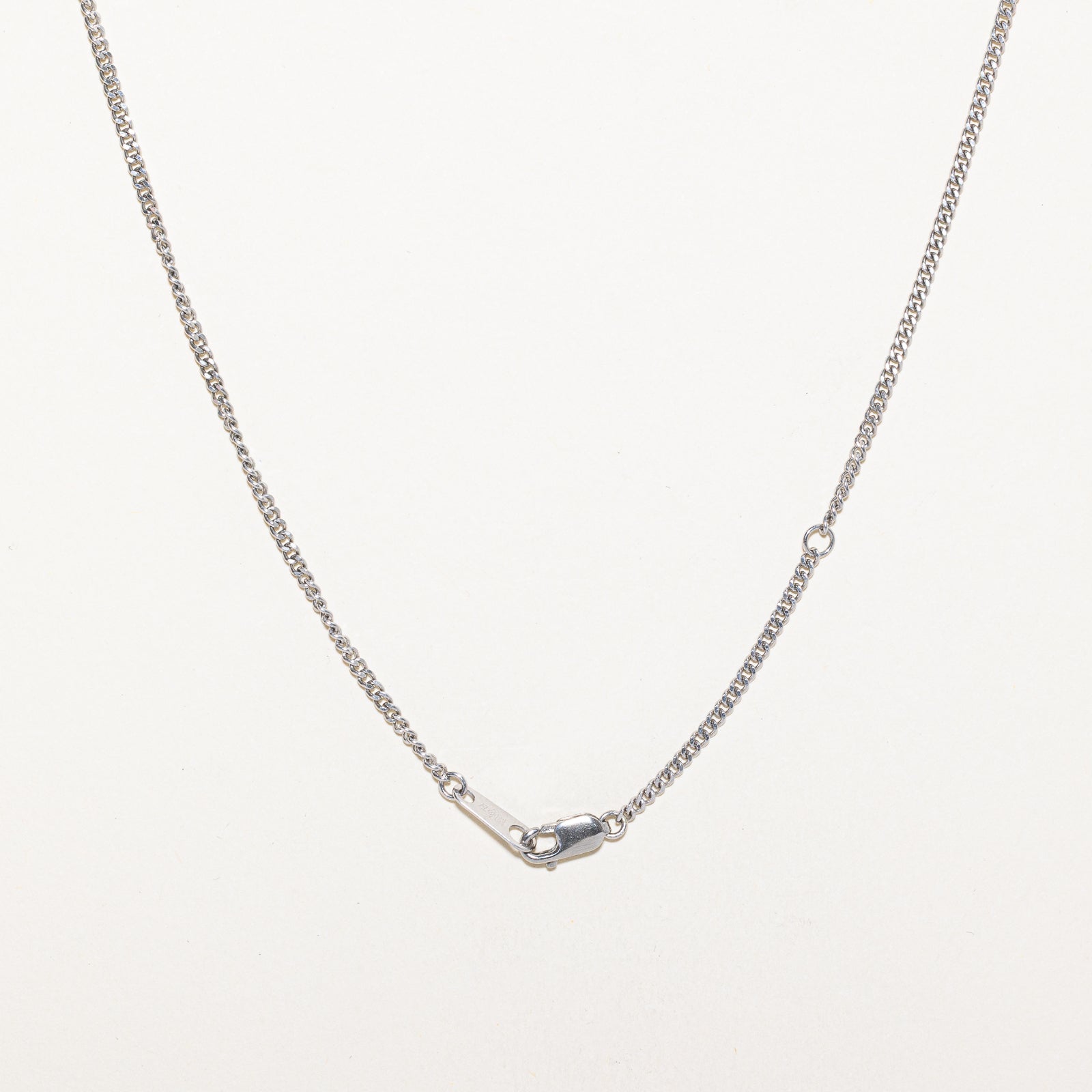 3ct+ Natural Diamond Solitaire Bezel Set Necklace | 3.05ct I1 G/H Excellent cut | 16"