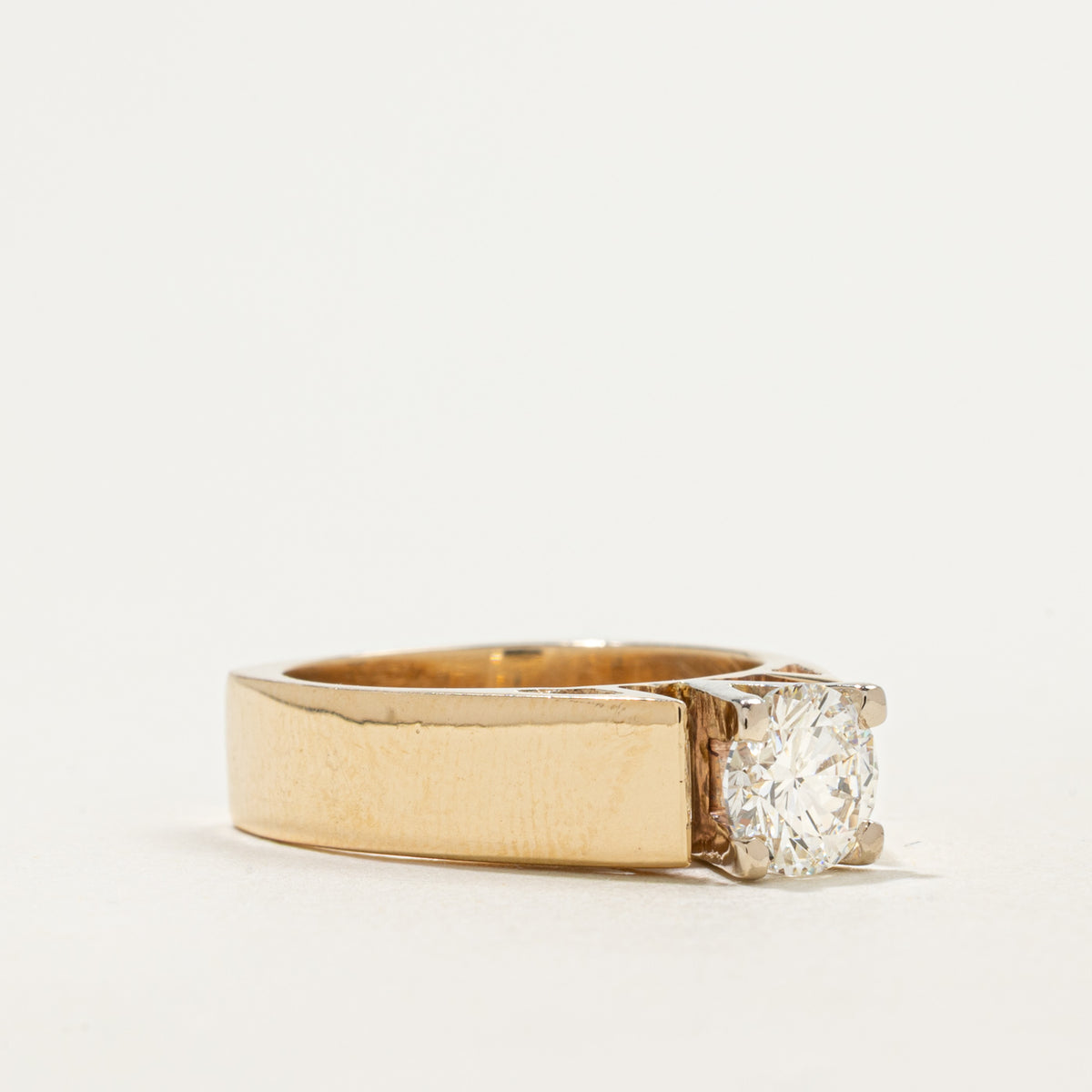 Solitaire Round Brilliant Cut Diamond Ring | 1.00ct VS1 F/G VG | Sz 6