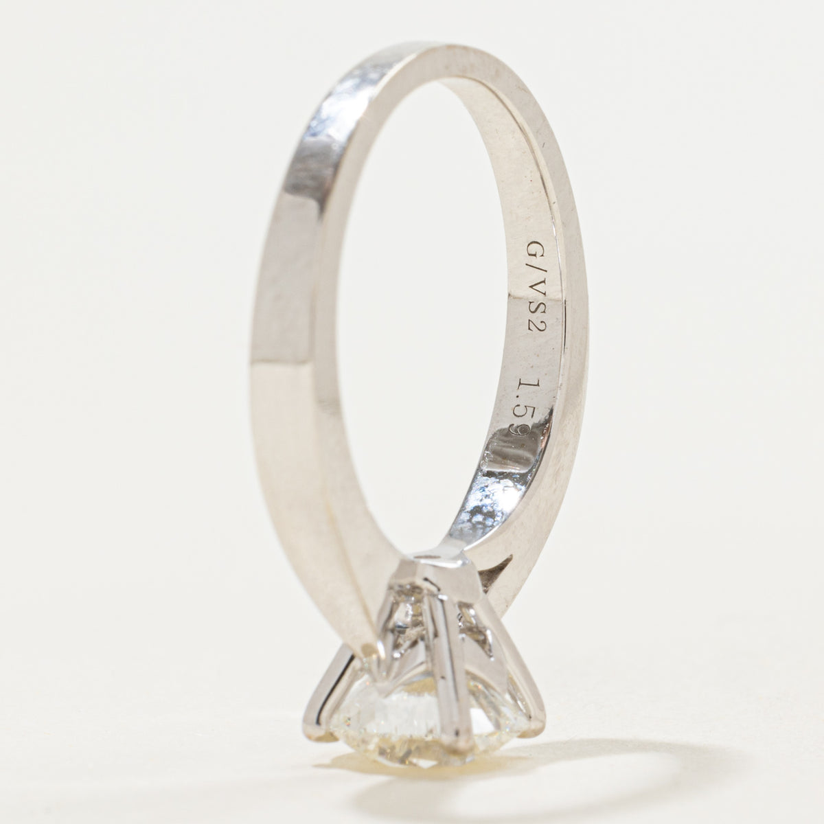 Estrella Cut Diamond Solitaire Engagement Ring | IGI 1.59ct VS2 G Ex | Sz 6.5