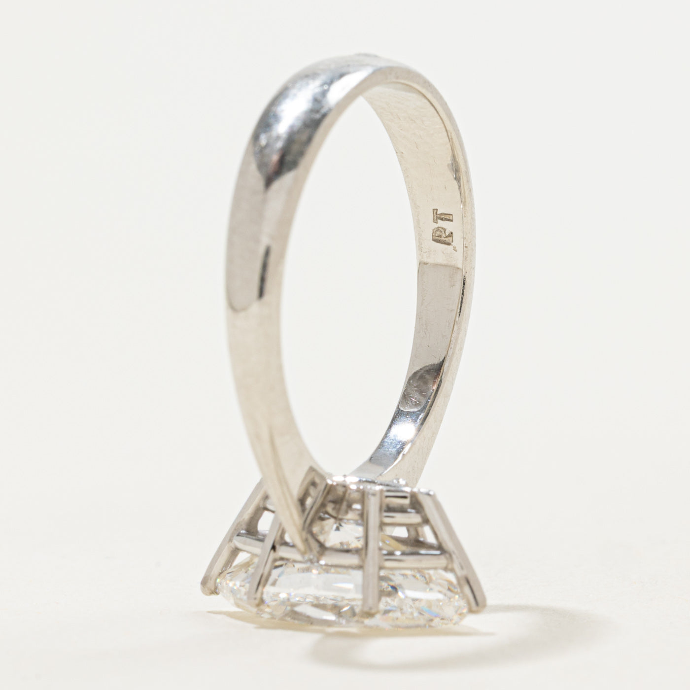 2.37ct Marquise Diamond Solitaire Engagement Ring | 2.37ct SI2 E/F | Sz 6.5