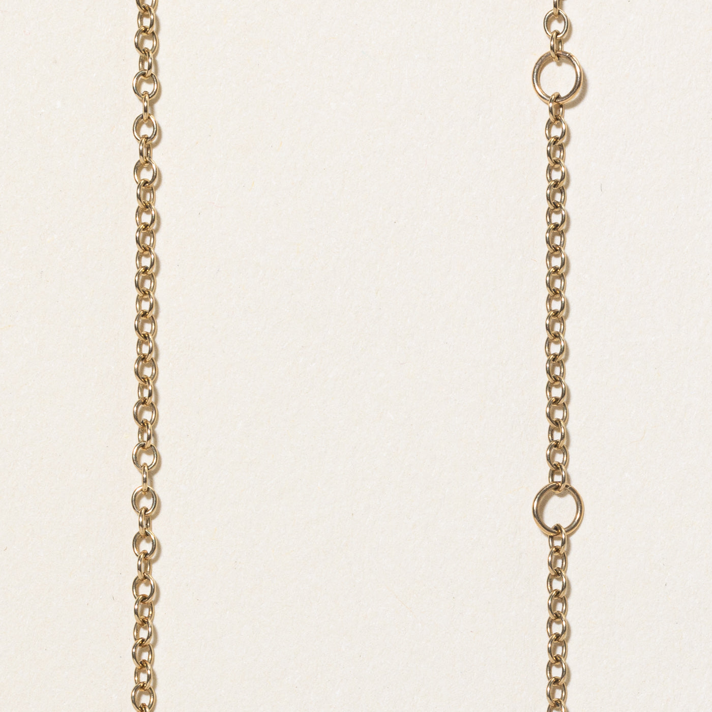 Victorian Ruby, Garnet & Diamond Horseshoe Pendant Necklace | 1.00ctw, 0.47ctw | 20.5"