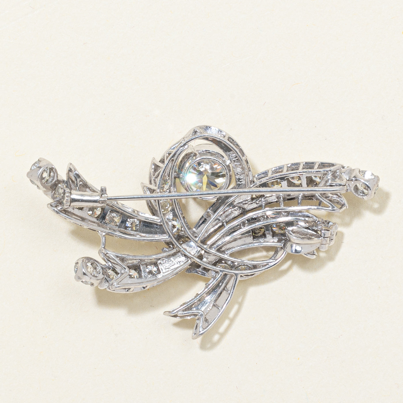 Vintage Diamond Convertible Pendant & Brooch | 1.55ct VS1 E/F, 2.60ctw