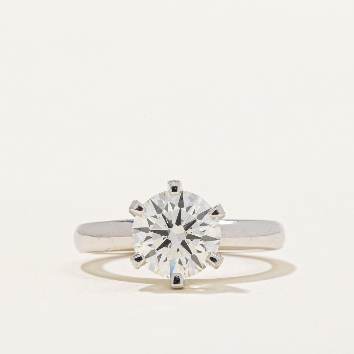 1.50ct Natural Canadian Diamond Engagement Ring | 1.50ct VVS2 G | SZ 4 |