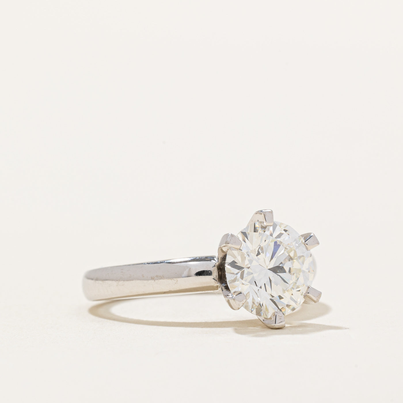 1.50ct Natural Canadian Diamond Engagement Ring | 1.50ct VVS2 G | SZ 4 |