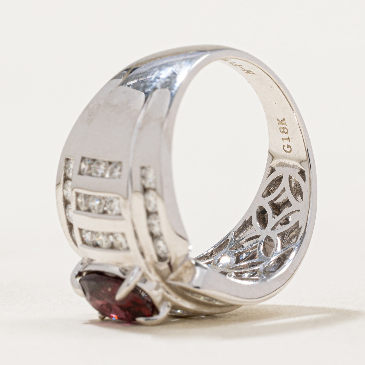 GIA Unheated Ruby & Diamond Ring | 1.14ct, 0.75ctw | SZ 6.5