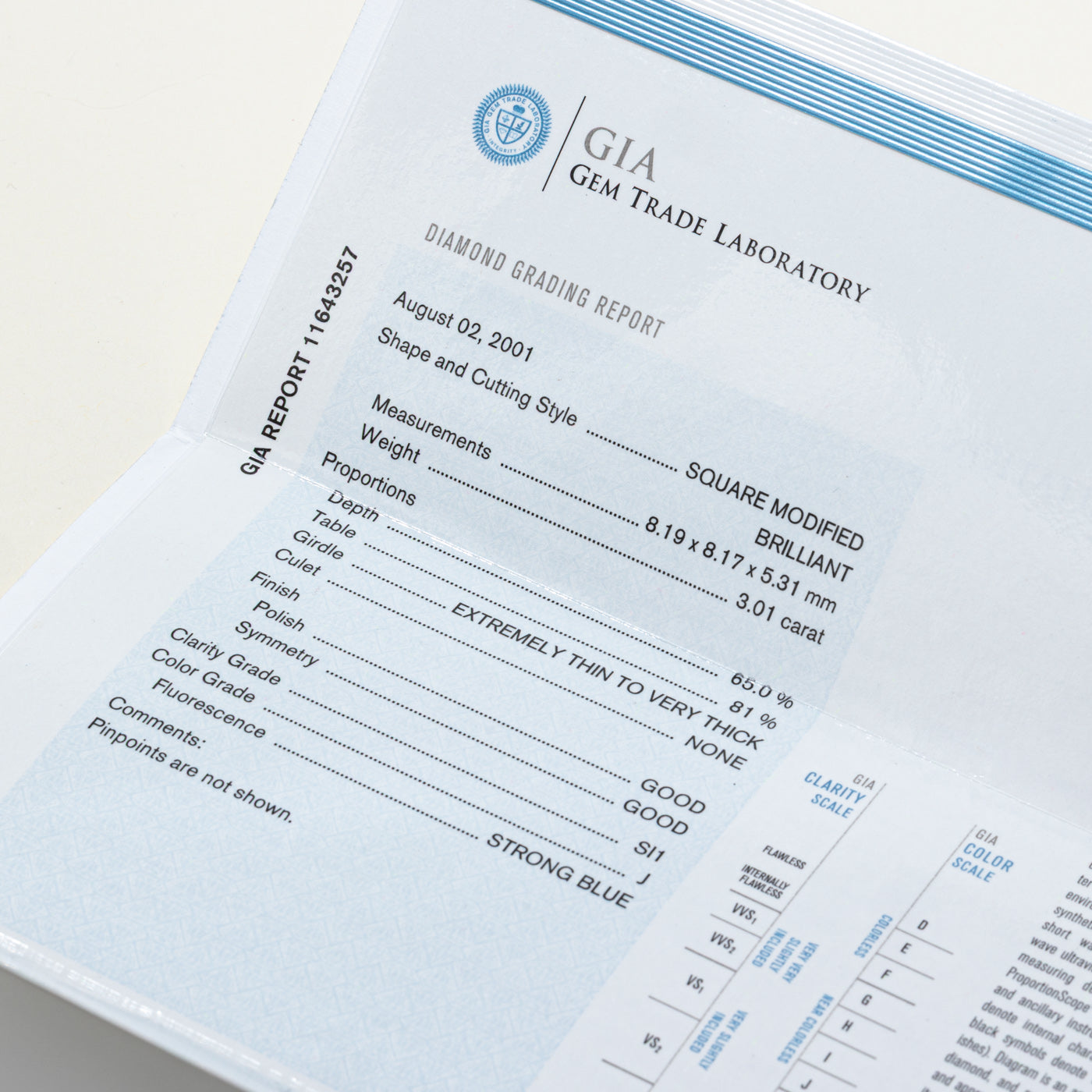 3.01ct GIA-graded Natural Diamond Engagement Ring | GIA 3.01ct | 0.80ctw | SZ 7.25